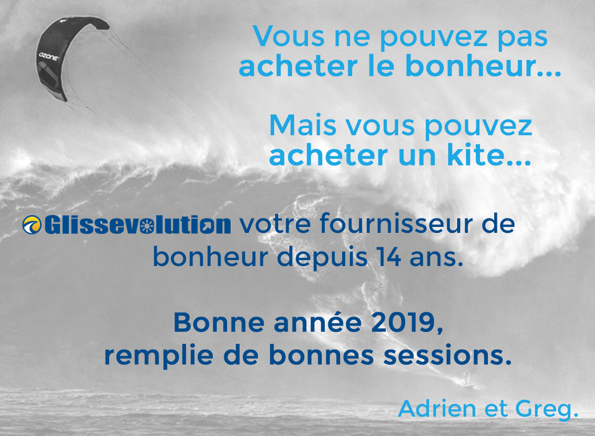 Vous ne pouvez pas acheter le bonheur...  Mais vous pouvez acheter un kite... Et c'est presque pareil ! 