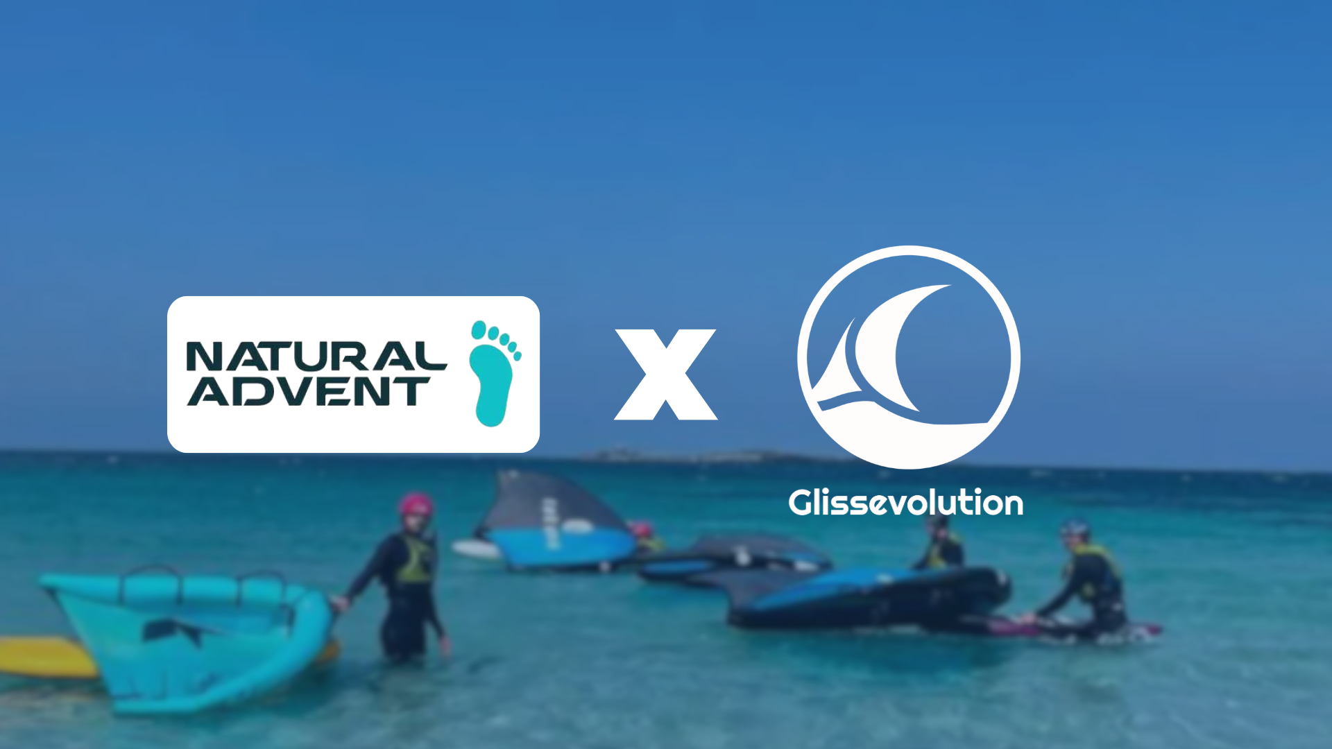 Natural Advent x Glissevolution - École wingfoil nature en Bretagne