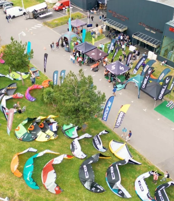 Tests sur la plage - 20 ans Glissevolution